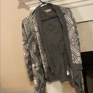 Tribal Print Cardigan